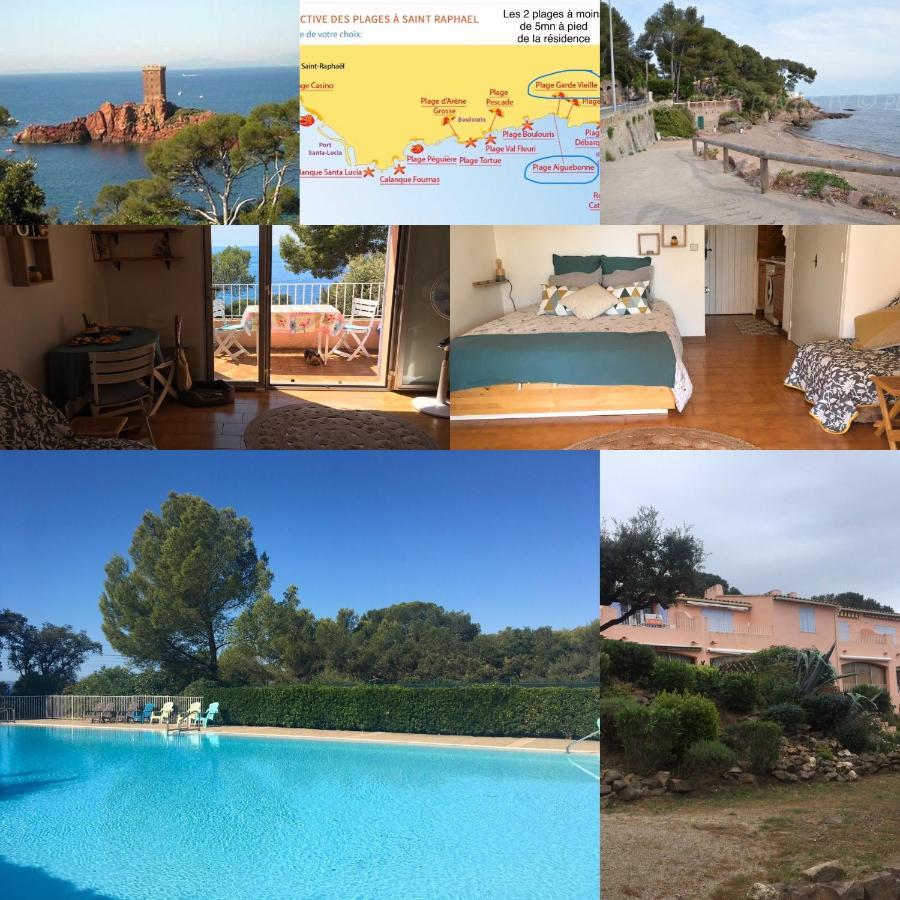 Boulouris Panorama Vue Mer Apartamento Saint-Raphaël Exterior foto
